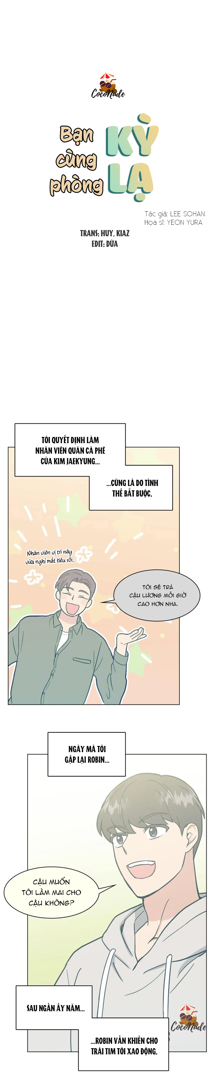 bạn cùng phòng kì lạ chapter 13 4