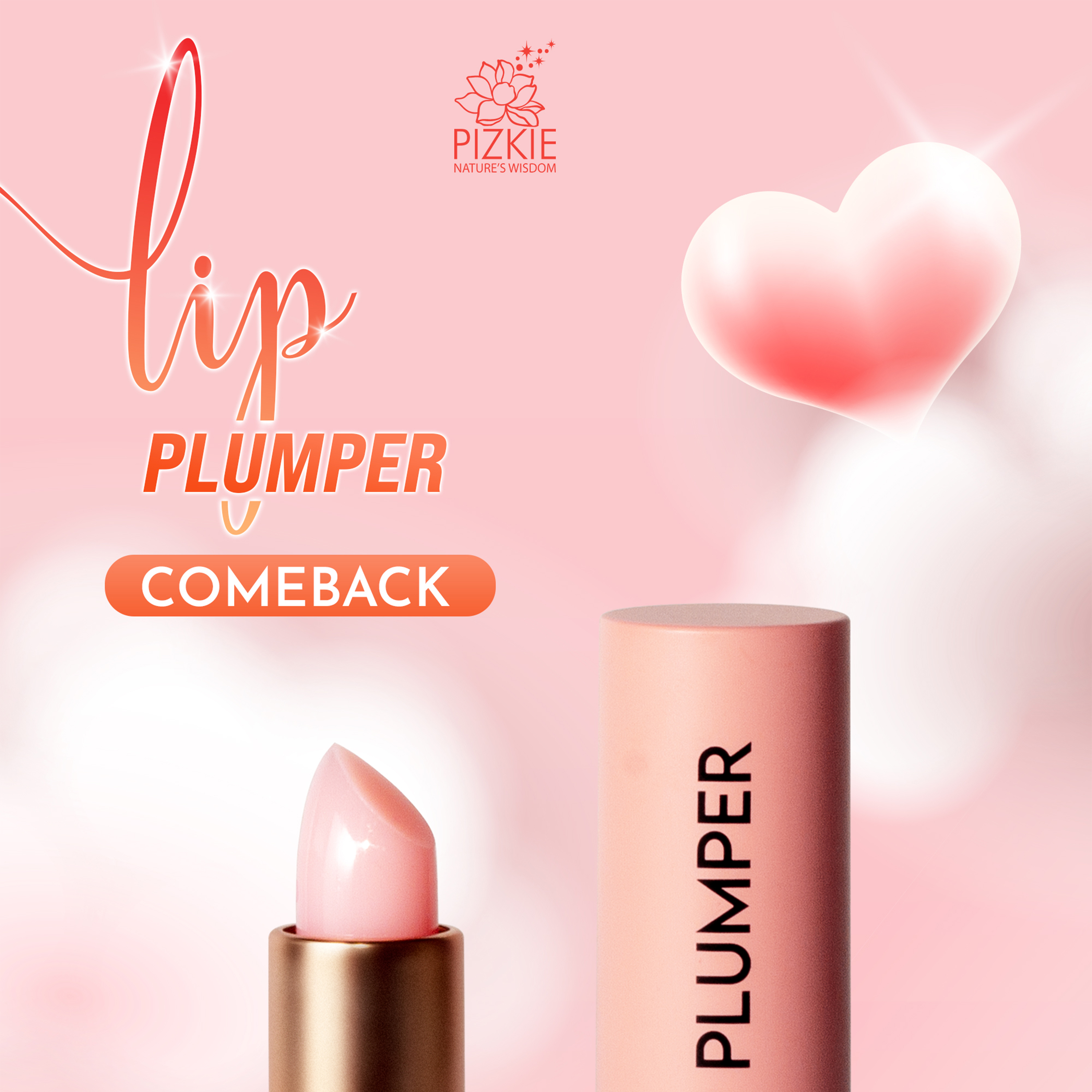 Son Dưỡng Hồng Môi PIZKIE LIP PLUMBER 4,2gr