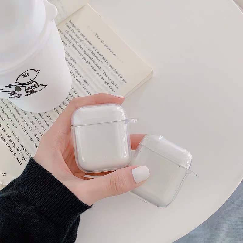 Bao Silicon Dành Cho Airpods 1 2 Trong Suốt