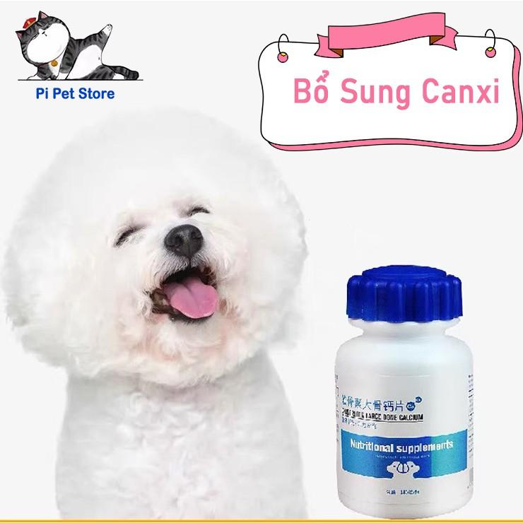 Canxi cho chó mèo hỗ trợ Chắc Xương, Calcium, Vitamin - 180v