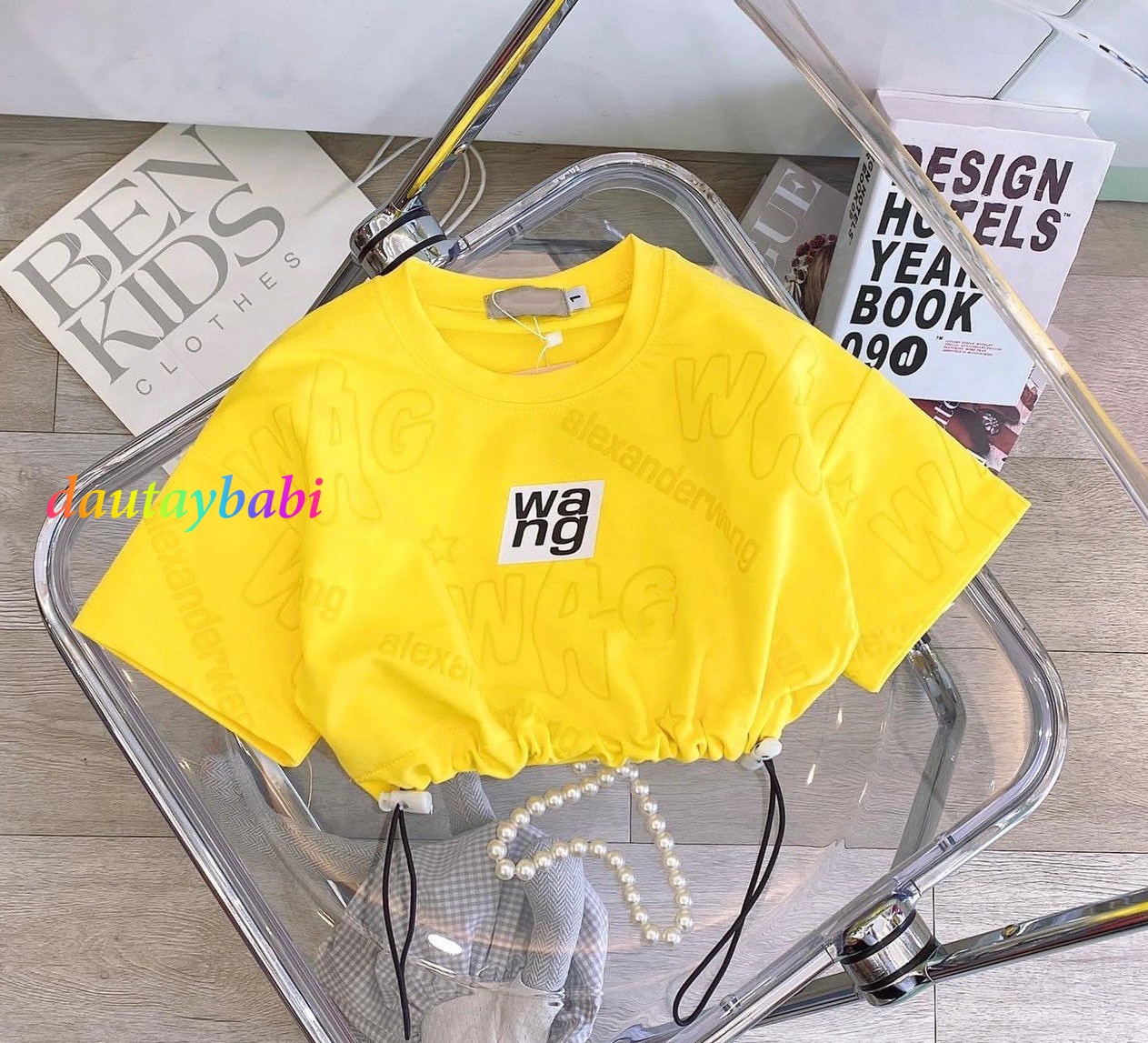 Áo croptop dây rút bé gái học nhảy  thun cotton mềm mịn co dãn cho bé  học nhảy đi chơi đều đẹp 10-54kg