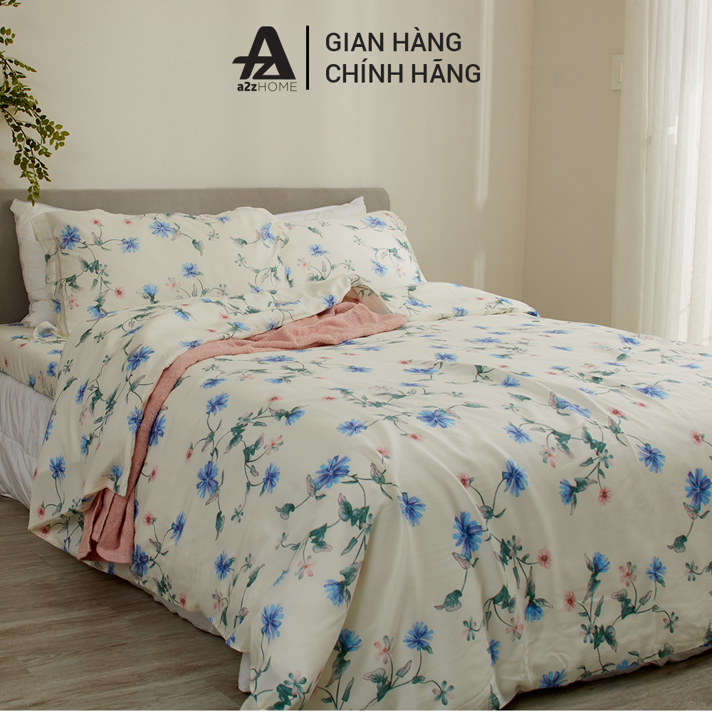Vỏ Mền Purple Liana Mềm Mại 100% Tencel Cao Cấp A2Z Home