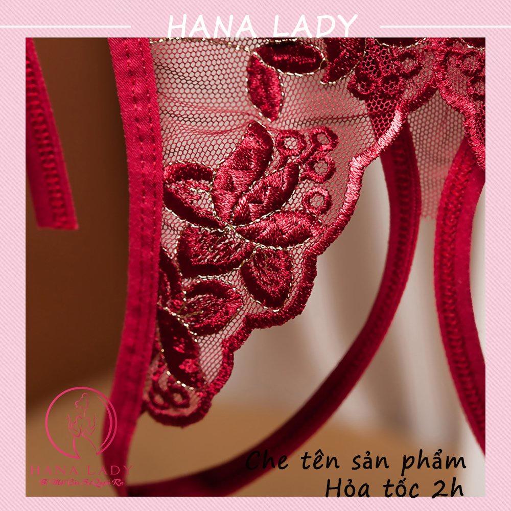 Quần lọt khe ren hở mông - Quần lót nữ sexy không đáy cột dây quyến rũ LK093