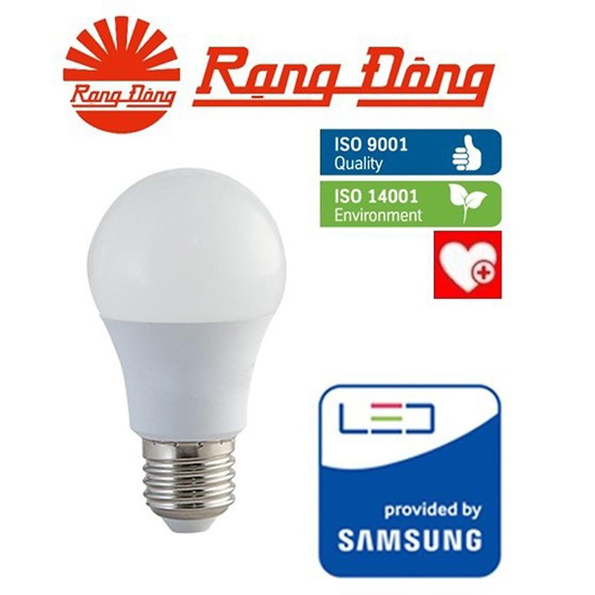 Bóng đèn Led bulb 7W Rạng Đông, Model LED A60N3/7w