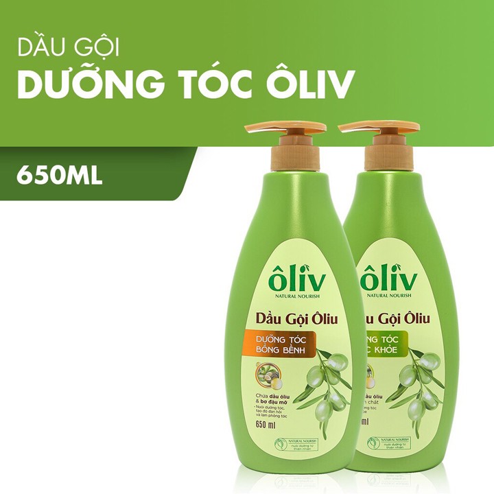 Dầu Gội Ôliv   650ml-2 mùi ( không xuất hóa đơn đỏ )