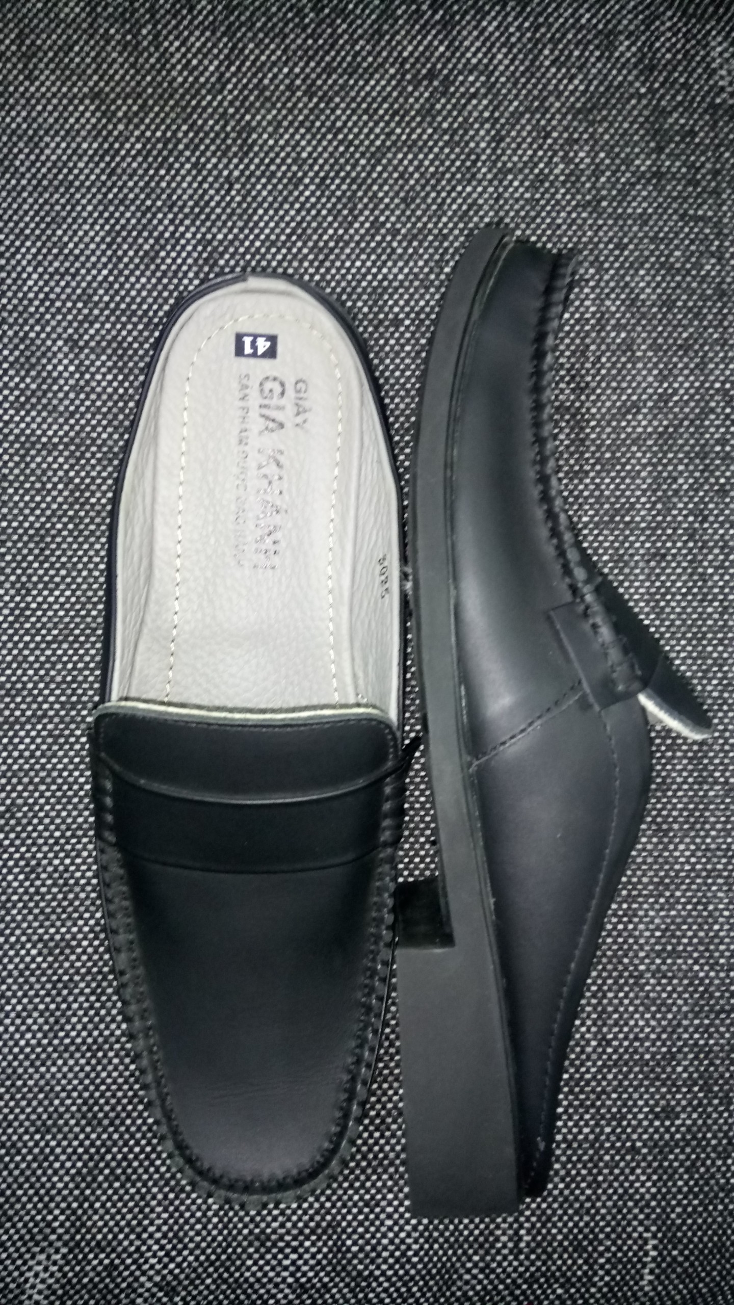 giày sapo nam có gót GK0155