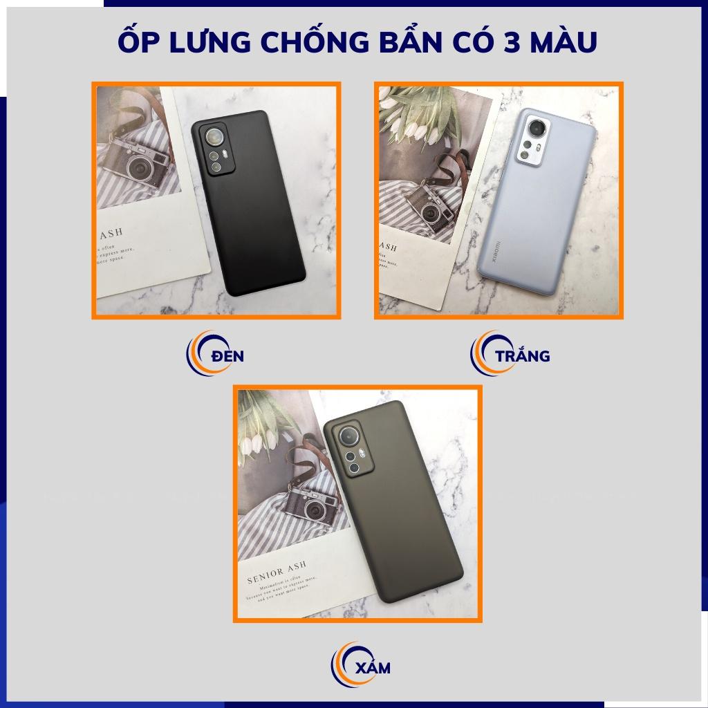 Ốp lưng mi 12 mi 12x 12s dẻo nhựa siêu mỏng giấy chống bám vân tay bảo vệ camera phụ kiện điện thoại huỳnh tân store