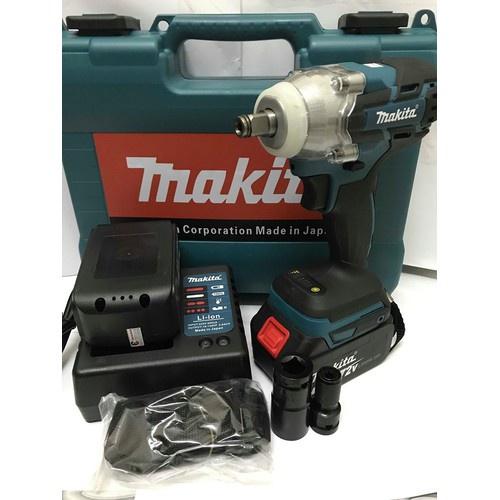 Máy siết Bulong, mở bu lông, vặn vít Makita. 118Vf 2 Pin không chổi than (tặng đầu chuyển vít) NPS