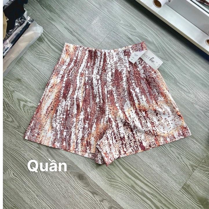 Quần short nữa lưng cao phủ tuyết CUN9145 kiểu tôn dáng thời trang cho nữ đi học đi làm đi chơi đều xinh hết