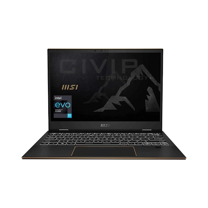 Laptop MSI Summit E13 Flip Evo (A11MT-211VN) (i7 1185G7/16GB RAM/1TB SSD/13.4 inch FHD Touch/Win10/Bút MSI/Đen) - Hàng chính hãng