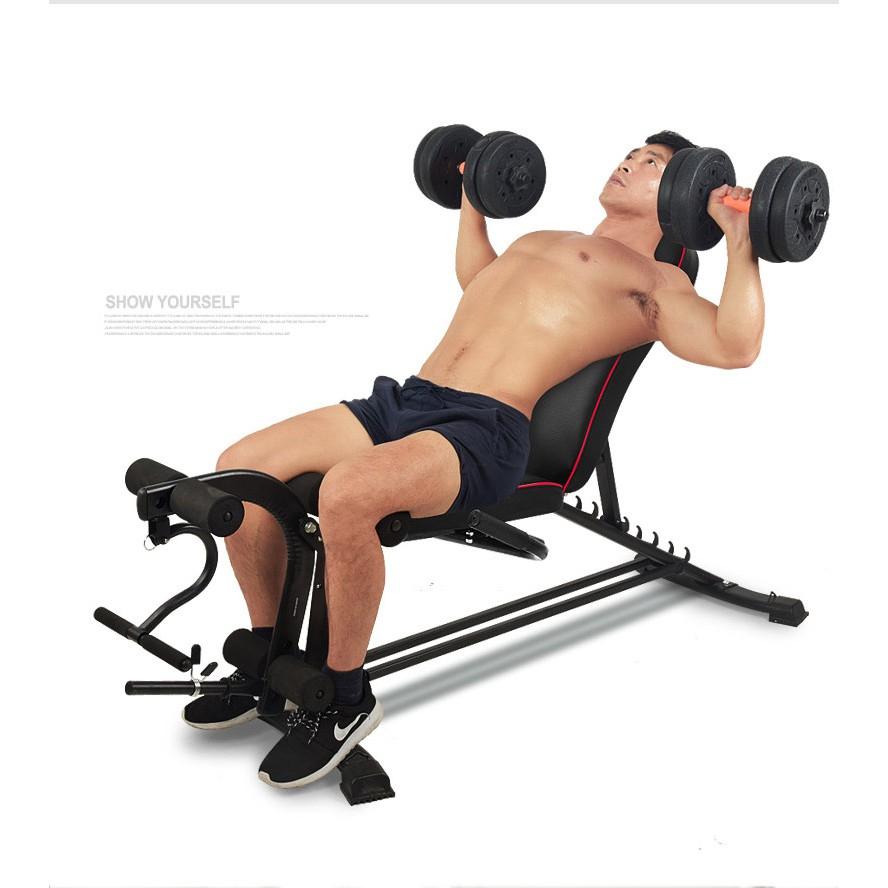 Ghế tập Gym (Tạ) đa năng PS-031 Điều Chỉnh Độ Dốc Tập Thể Hình Tại Nhà