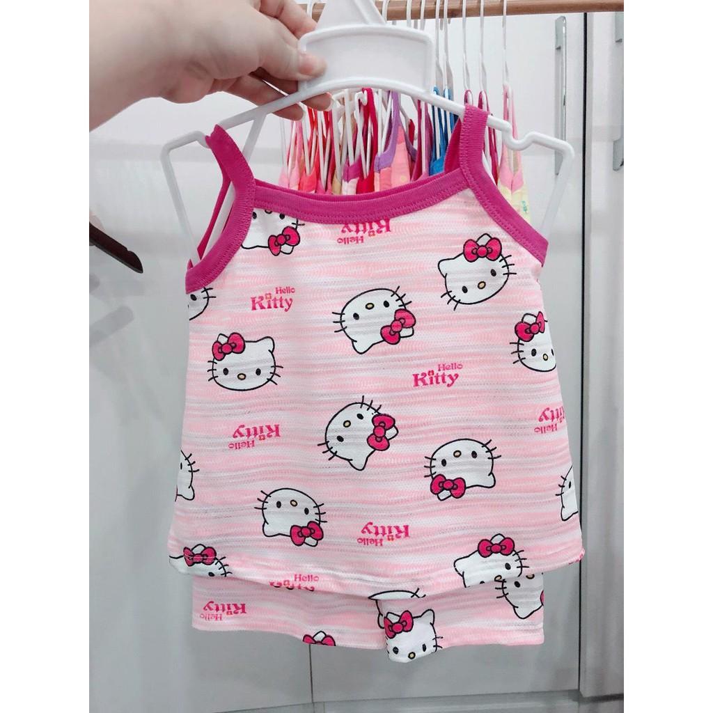 Bộ 2 dây bé gái chất mềm mát cực xinh