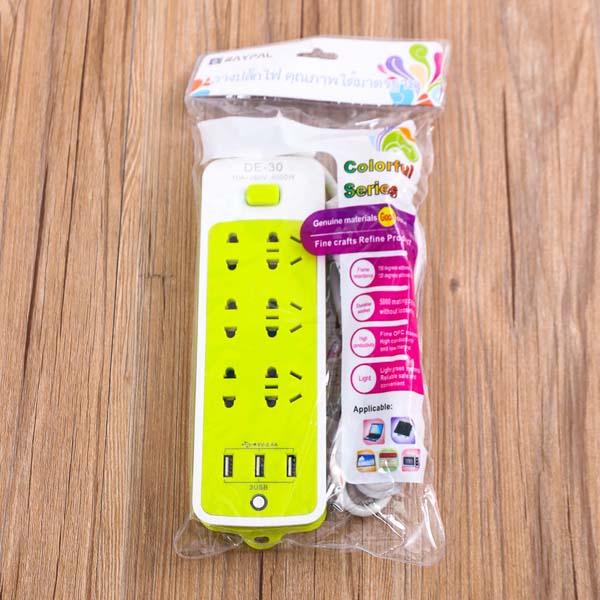Ổ Điện Thông Minh Có 6 Phích Cắm 3 Cổng Usb - Loại Tốt