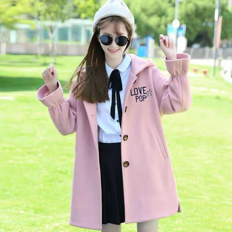 Áo Khoác Mangto Nữ có nón chất nỉ cotton dày mịn logo thêu LOVE thời trang ukg178 hot của năm