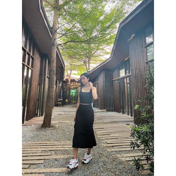 SET CROPTOP KÈM CHÂN VÁY ĐUÔI CÁ