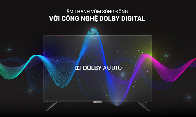 Smart Tivi Casper 43 inch 43FX6200 - Công nghệ Dolby Audio