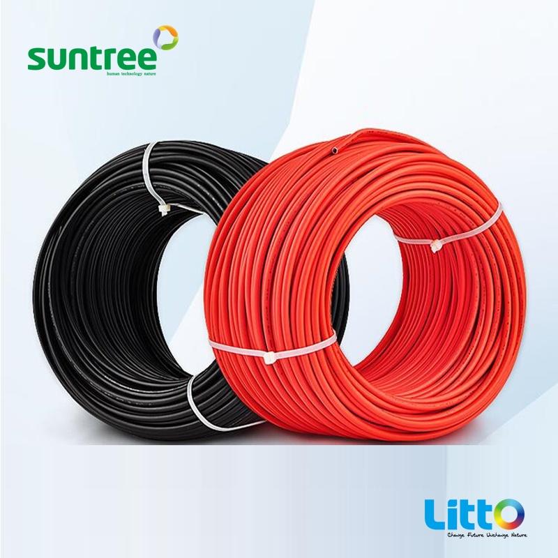 CABLE DC SUNTREE 1X4MM - Cáp Điện DC 1x4mm Cho Hệ Thống Solar - Cuộn 100M - Hàng Chính Hãng