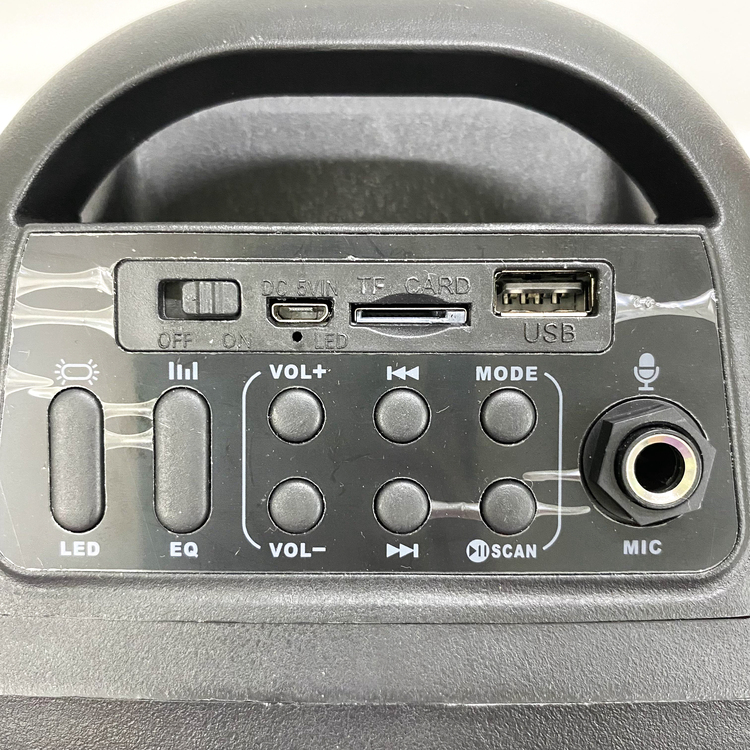 Loa Bluetooth MS-1759BT với đèn led RGB âm thanh bass mạnh tích hợp khe cắm thẻ nhớ, USB và có thể karaoke