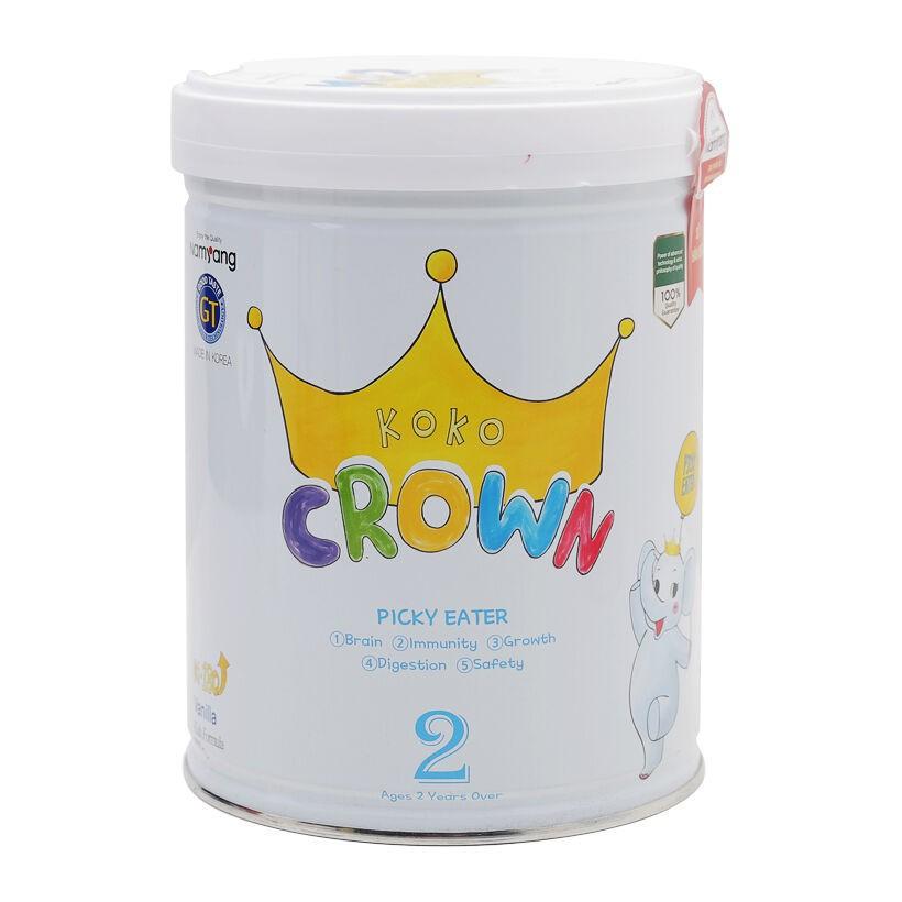 Combo 5 Lon Sữa Bột Dinh Dưỡng KOKO CROWN Cho Bé Biếng Ăn Picky Eater 2 800g/Lon