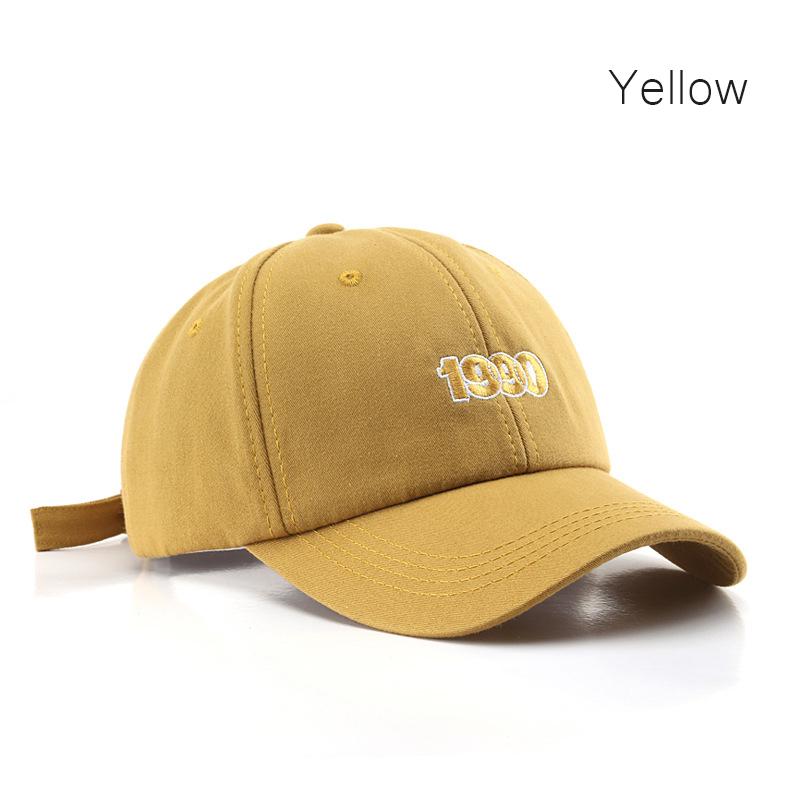 Sleckton Cotton Basketball Cap cho nữ và nam thời trang 1990 Mũ thêu mũ Snapback Casual Summer Soft Top Sun Cap unisex Color: Navy Size: Adjustable