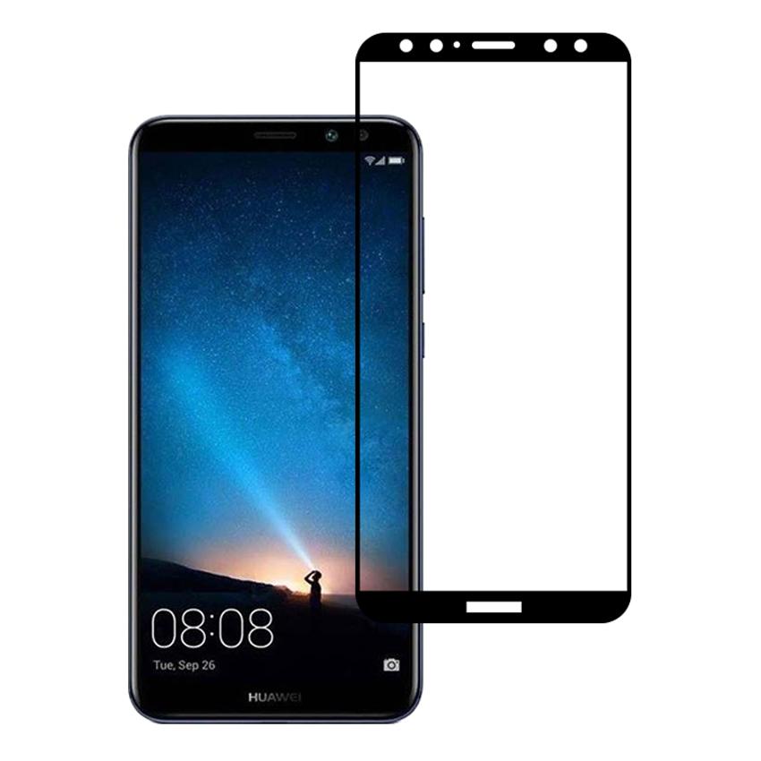 Miếng Dán Cường Lực Bảo Vệ Màn Hình Toàn Diện Cho Huawei Nova 2i - Full Màn Hình - Màu Đen - Hàng Chính Hãng