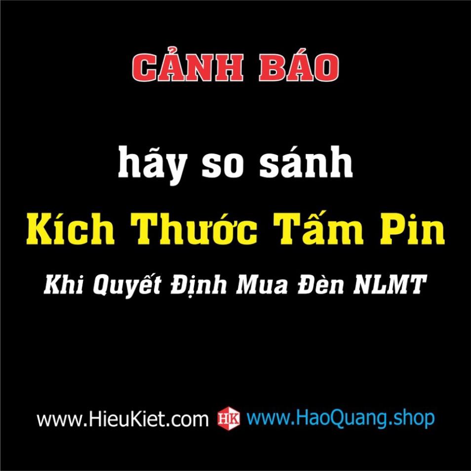 Đèn Năng Lượng Mặt Trời 50W - Tấm Pin Lớn