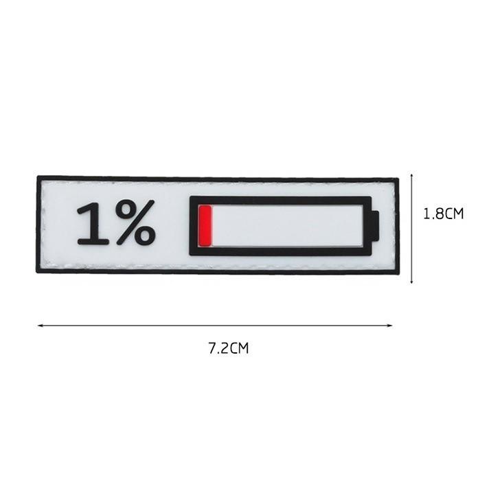 Patch_Velcro phần trăm pin dán quần áo_ba lô túi xách