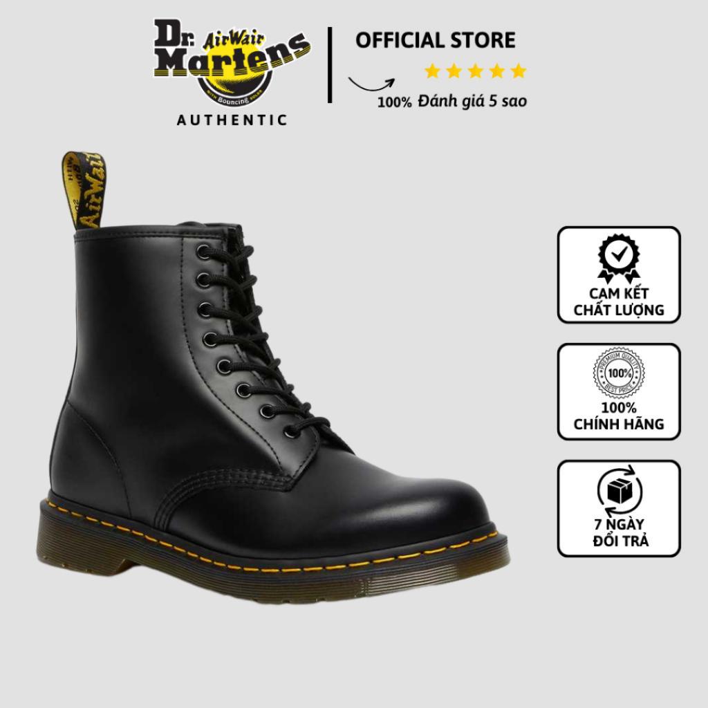 Giày Dr. Martens Hoàng Phúc 1460 Smooth Leather Lace Up Boots Cao Cấp