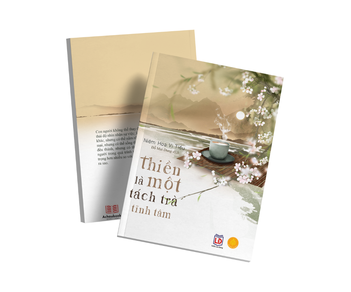 Sách thiền là một tách trà tĩnh tâm - Niêm hoa vi tiếu- Á châu book