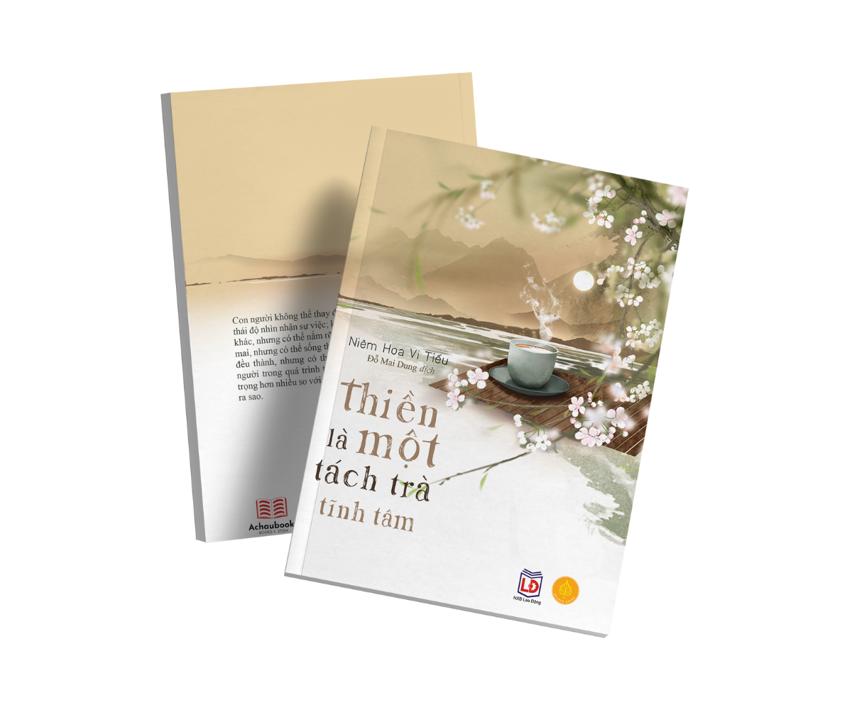 Bộ Sách : Một Tách Trà Thiền - Á Châu Books, Bìa Mềm, In Màu