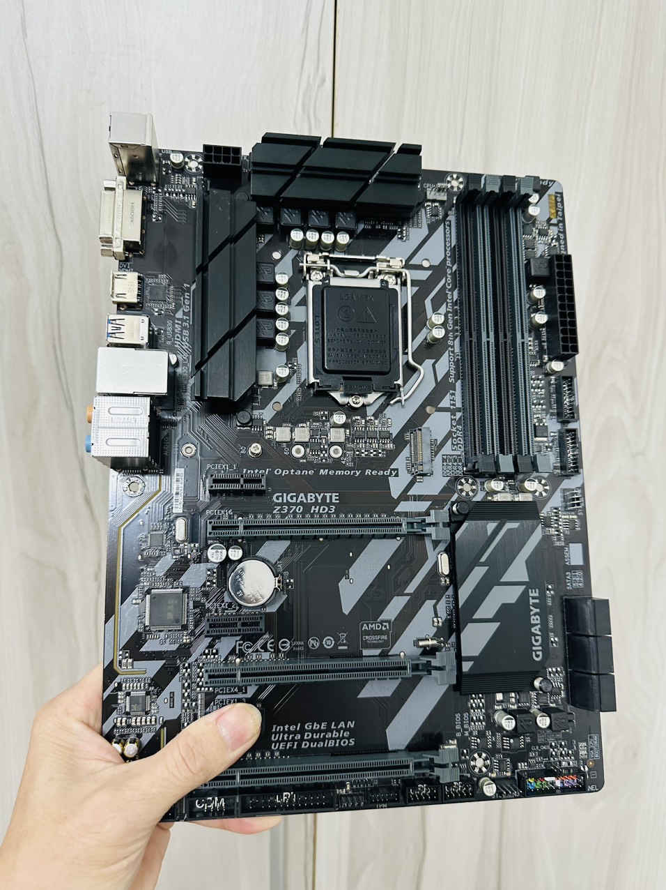 Bo Mạch Chủ (Mainboard) GIGABYTE Z370 HD3 (HÀNG CHÍNH HÃNG)