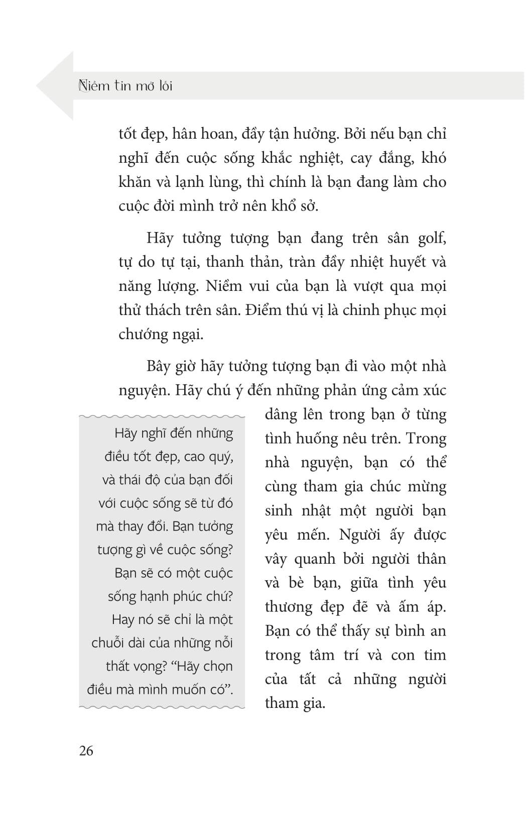 Sách Niềm Tin Mở Lối