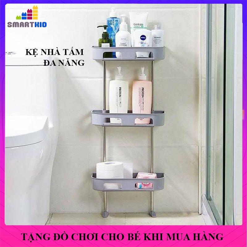 Kệ Đựng Đồ Đa Năng, Kệ Nhà Tắm, Nhà Vệ Sinh Toilet Đa Năng, Loại 2 và 3 Tầng Dễ Dàng Lắp Ráp, Đồ Gia Dụng