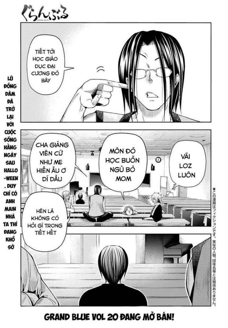 cô gái thích lặn - grand blue chapter 86 1