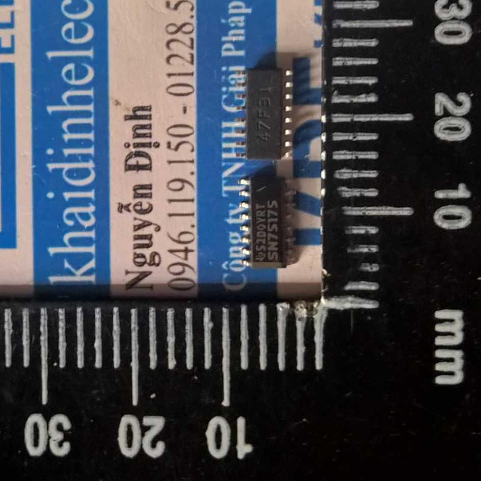 2 con SN75175NIC 4 bộ khuếch đại vi sai KDE1601