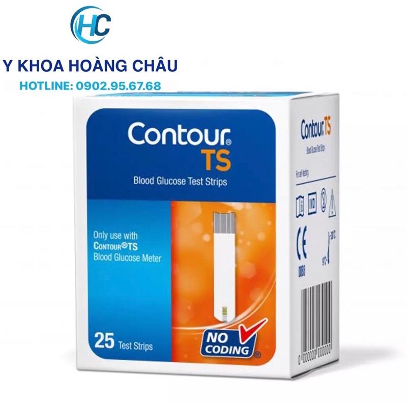 Que Thử Đường Huyết Contour TS (Hộp 25 - 50 que)- date xa