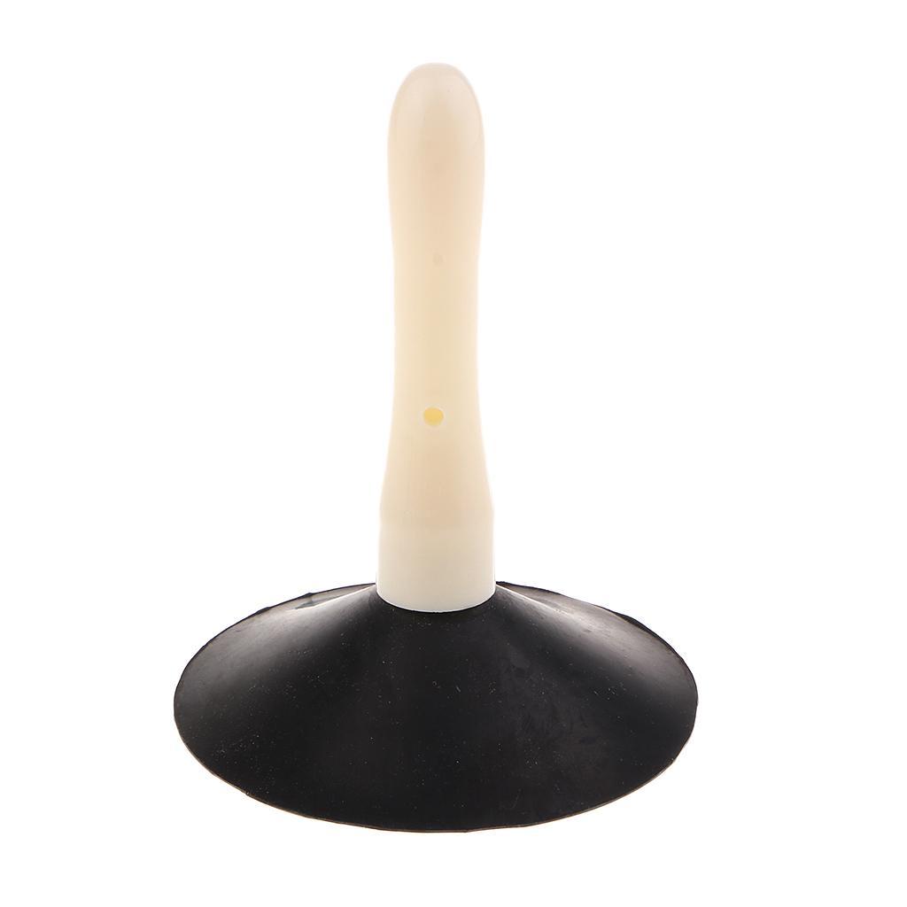 3X Plastic Pottery Dipping Tool Glazing Ware Suction Cup for DIY Handicrafts