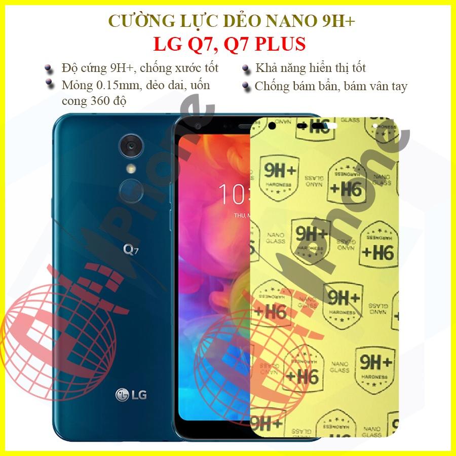 Dán cường lực dẻo nano dành cho  LG Q7, LG Q7 Plus