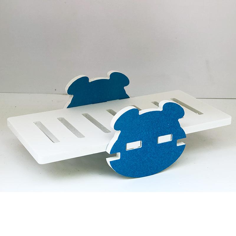 Bập bênh Mặt Xệ cho Hamster Đồ chơi cho chuột Hamster Sóc Cảnh