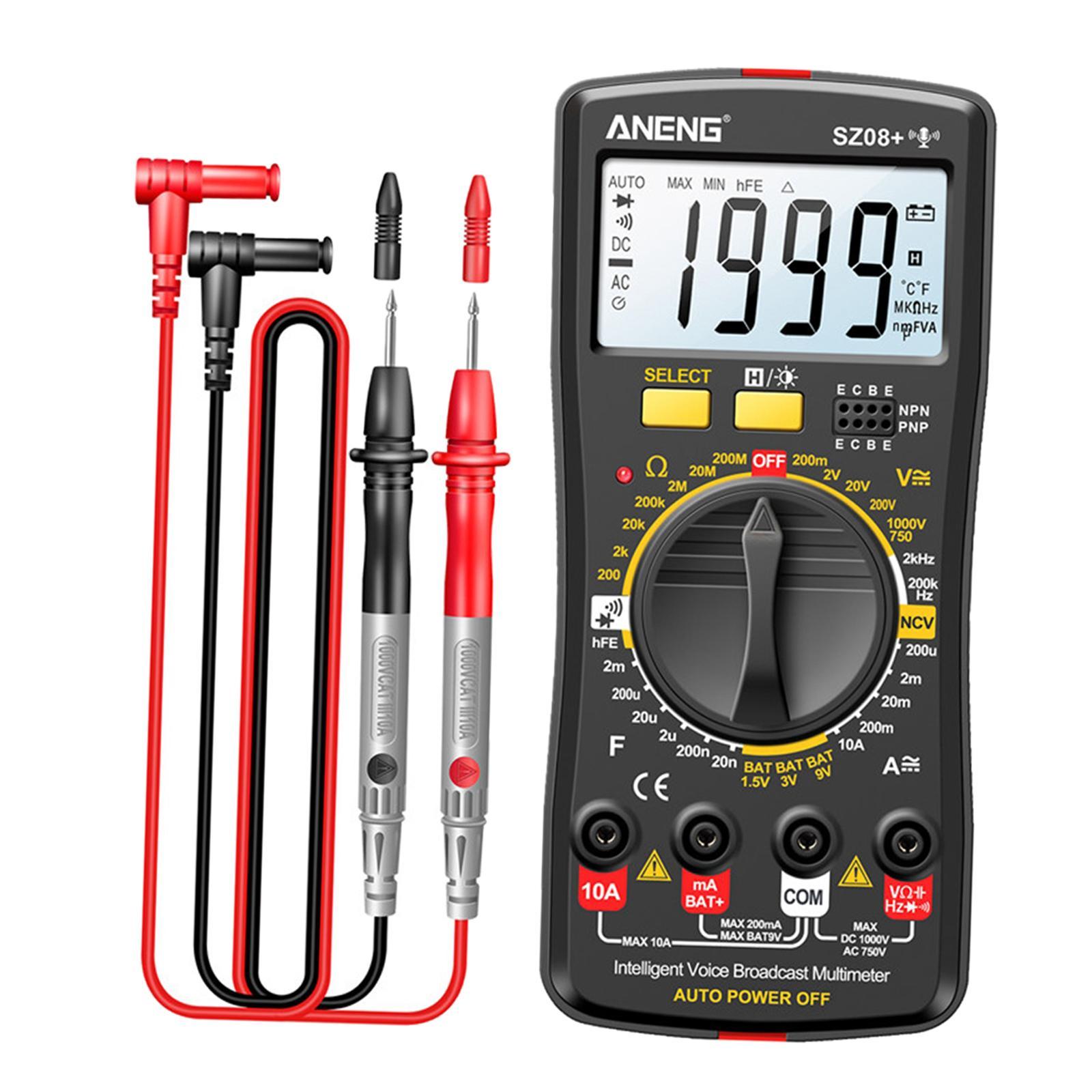Digital Multimeter Meter Meter Test Current Circuit for Circuit Board