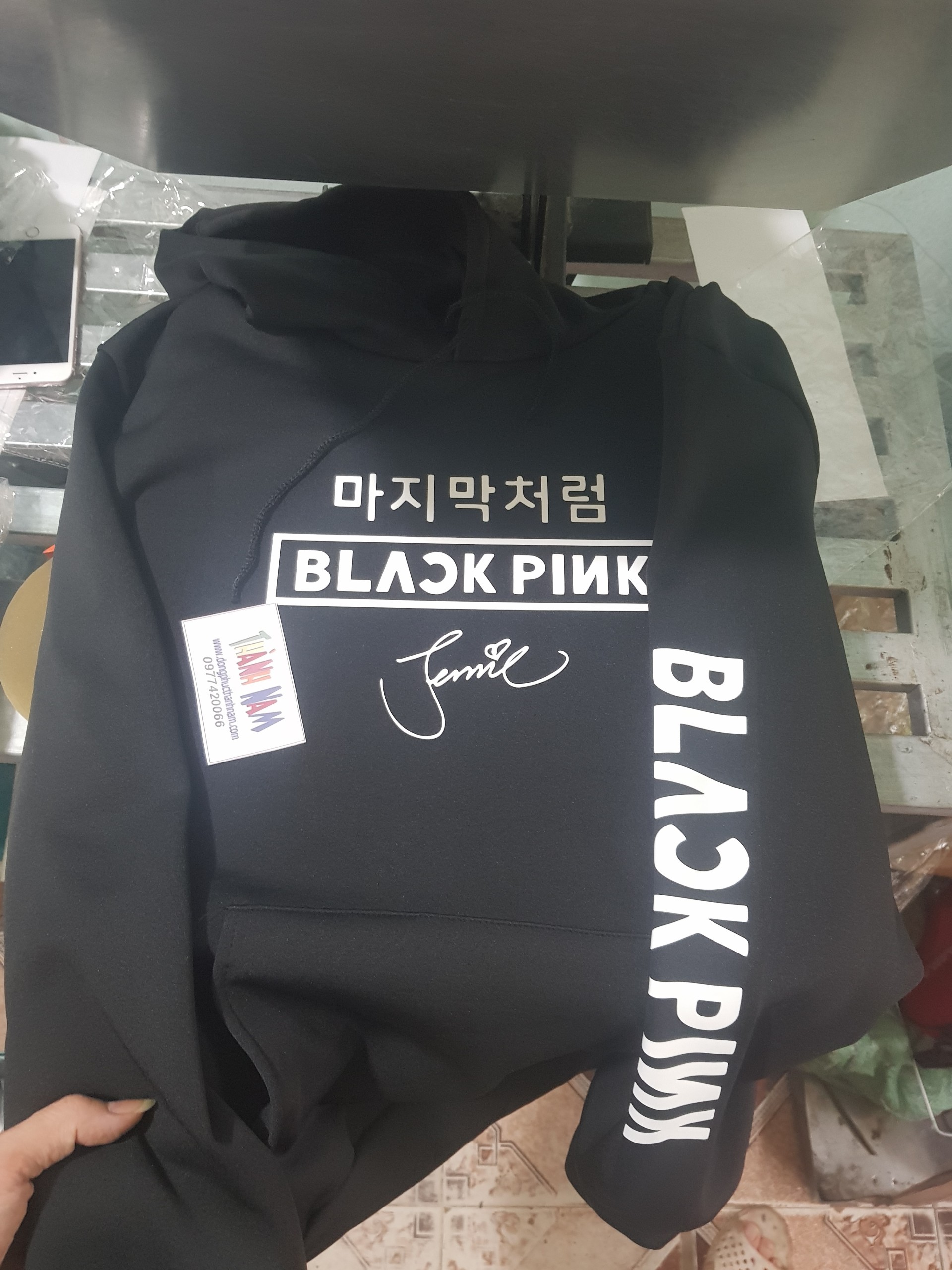 Áo hoodie Blackpink