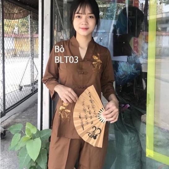 ĐỒ LAM ĐI CHÙA Bà Lai Tim Vải Kate