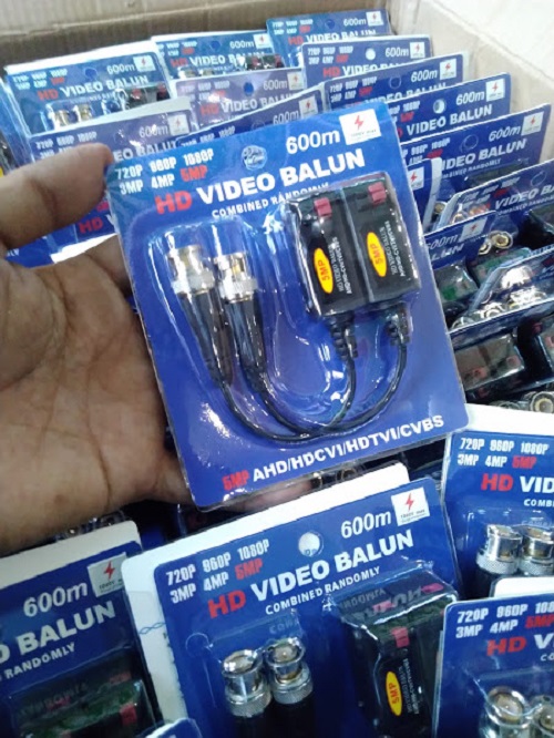 20 bộ video balun 5mp, lõi đồng chống nhiễu cho camera