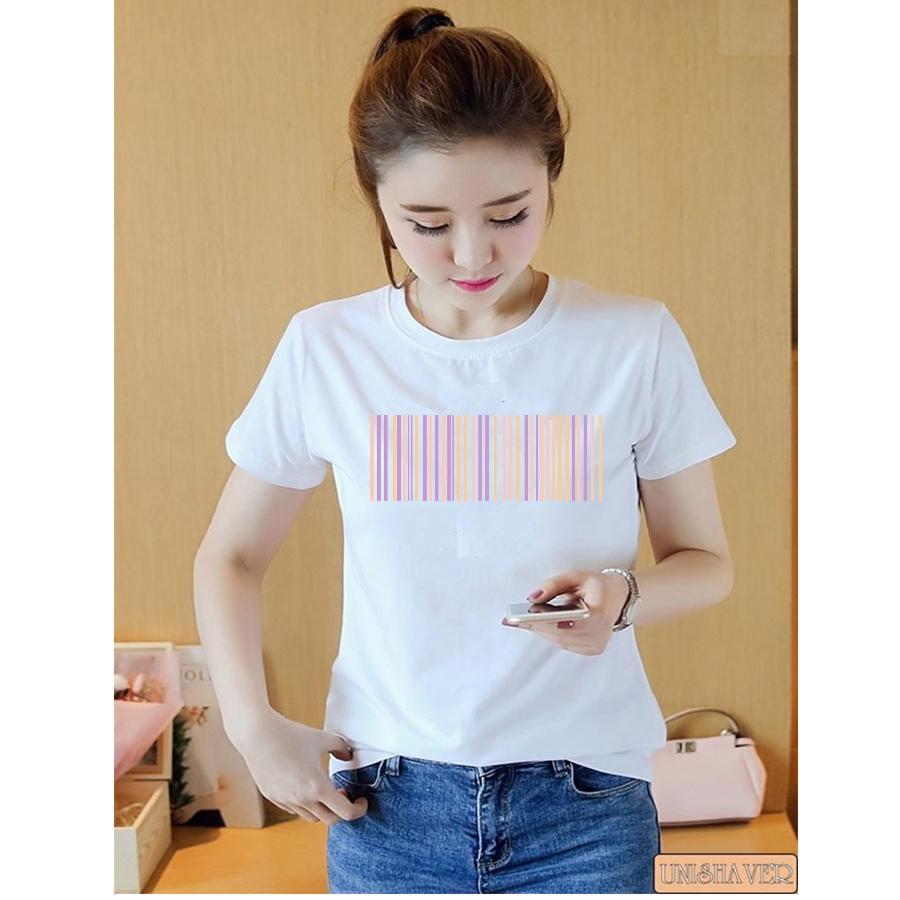 Áo thun in hình sọc ngũ sắc mtt99