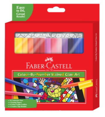 Bộ Khung Tranh Tô Màu Bằng Số 155082 Faber Castell