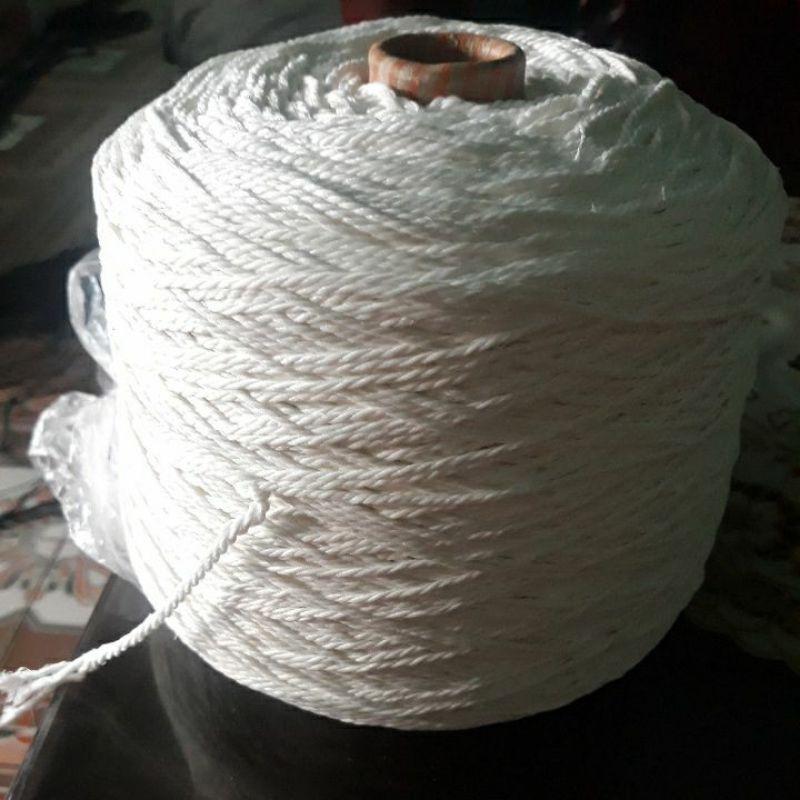 DÂY DÙ TRẮNG SIÊU NHẸ / CUỘN 2.5kg / ĐAN LƯỚI / KHÂU BAO/ THẢ DIỀU