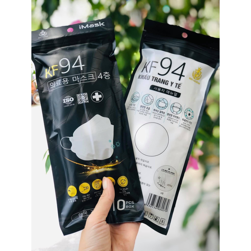 Thùng 300 chiếc khẩu trang KF94 Duy Khánh chống bụi mịn và kháng khuẩn theo công nghệ Hàn Quốc đầy đủ màu