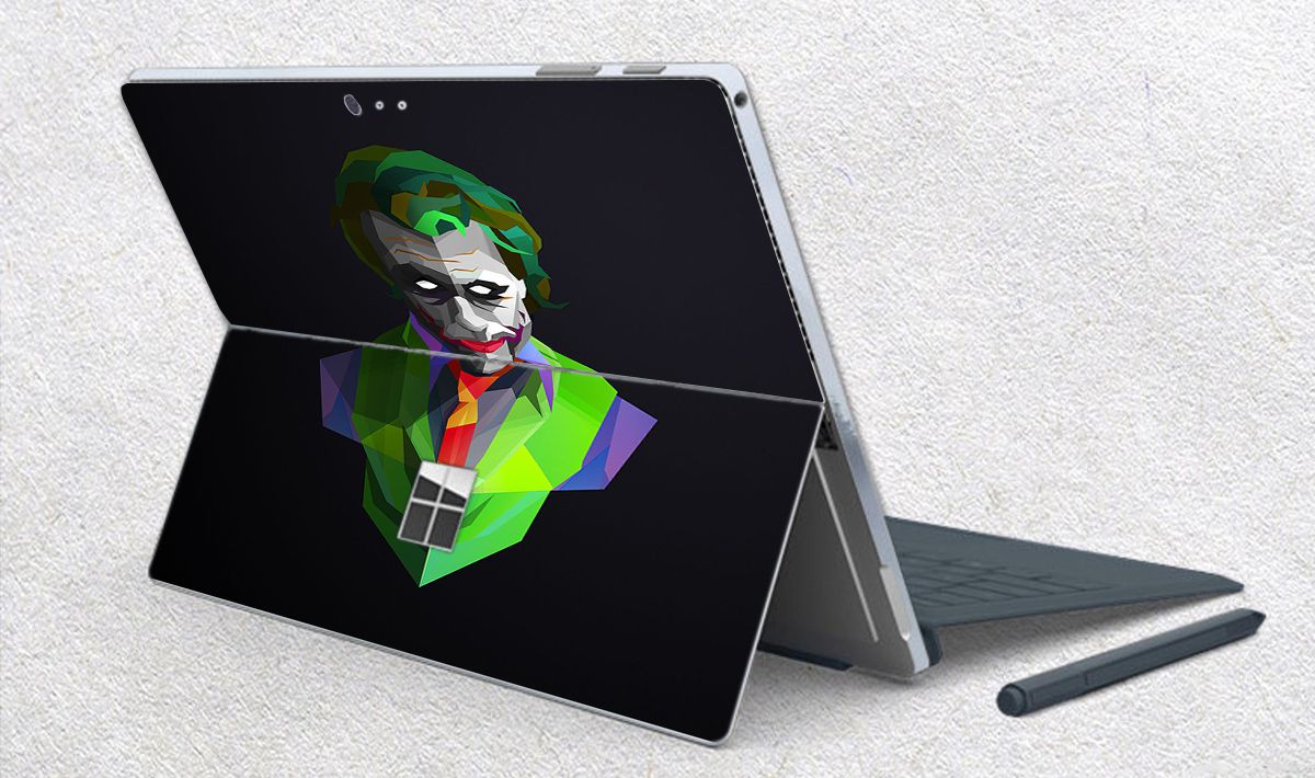 Skin dán hình Joker x03 cho Surface Go, Pro 2, Pro 3, Pro 4, Pro 5, Pro 6, Pro 7, Pro X