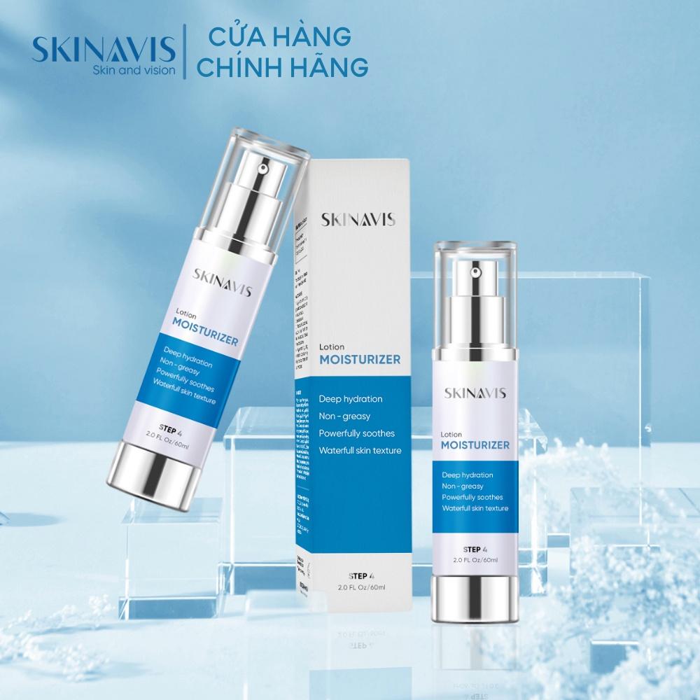 Lotion Dưỡng Ẩm Và Làm Dịu, Phục Hồi Da Skinavis Moisturizer Cho Da Thường, Hỗn Hợp, Da Dầu Mụn, Da Khô