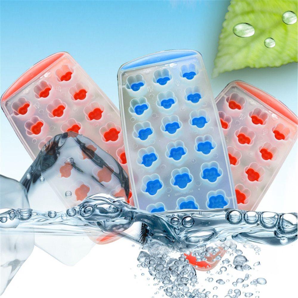 Khuôn làm đá DIY bằng silicon 25cm * 11,5cm đa năng tiện dụng default